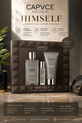 Parfum Capace coffret 03 piéces