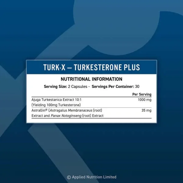 Turk X Applied Nutrition