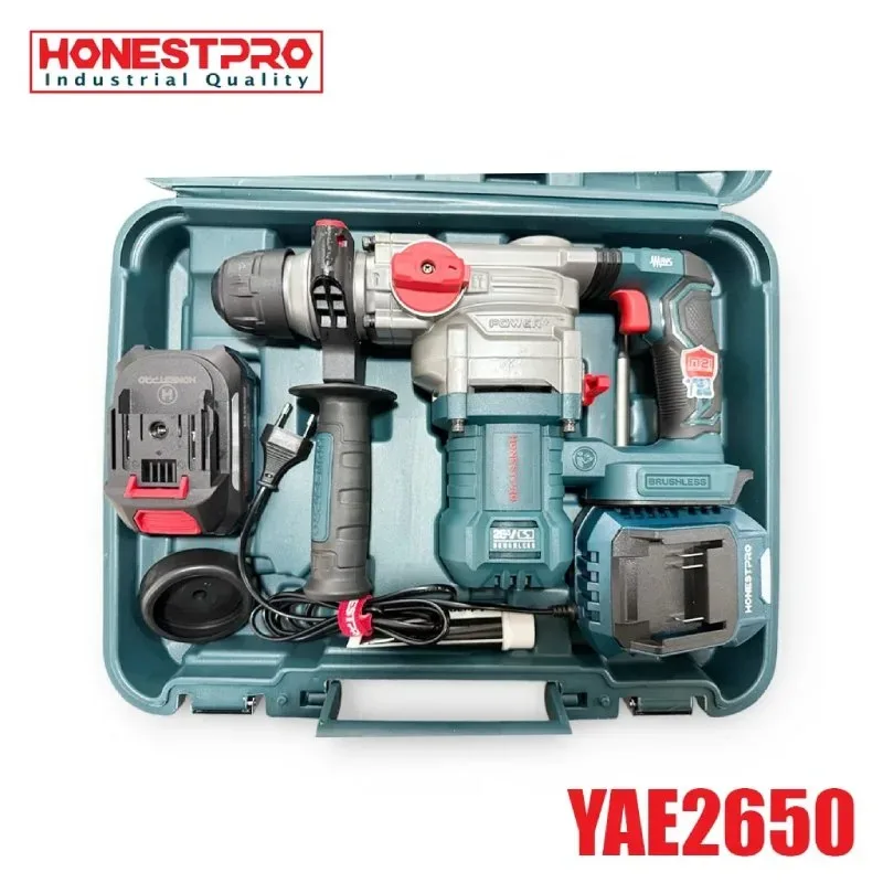 Marteau piqueur perforateur à batterie 21v brushless 4.5j YAE2650