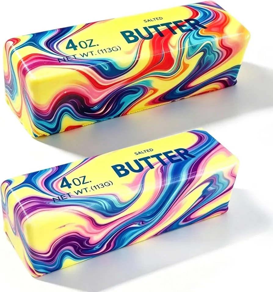 BUTTER SQUISHY  AND  STRAWBERRY