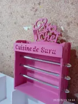Pink Kitchen Spice Rack CNC File