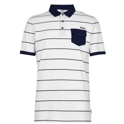 Polo Lee cooper à rayures stripe