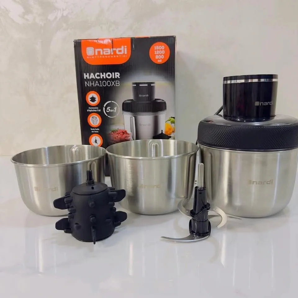 Hachoir Nardi 5en1 350W 5 boul