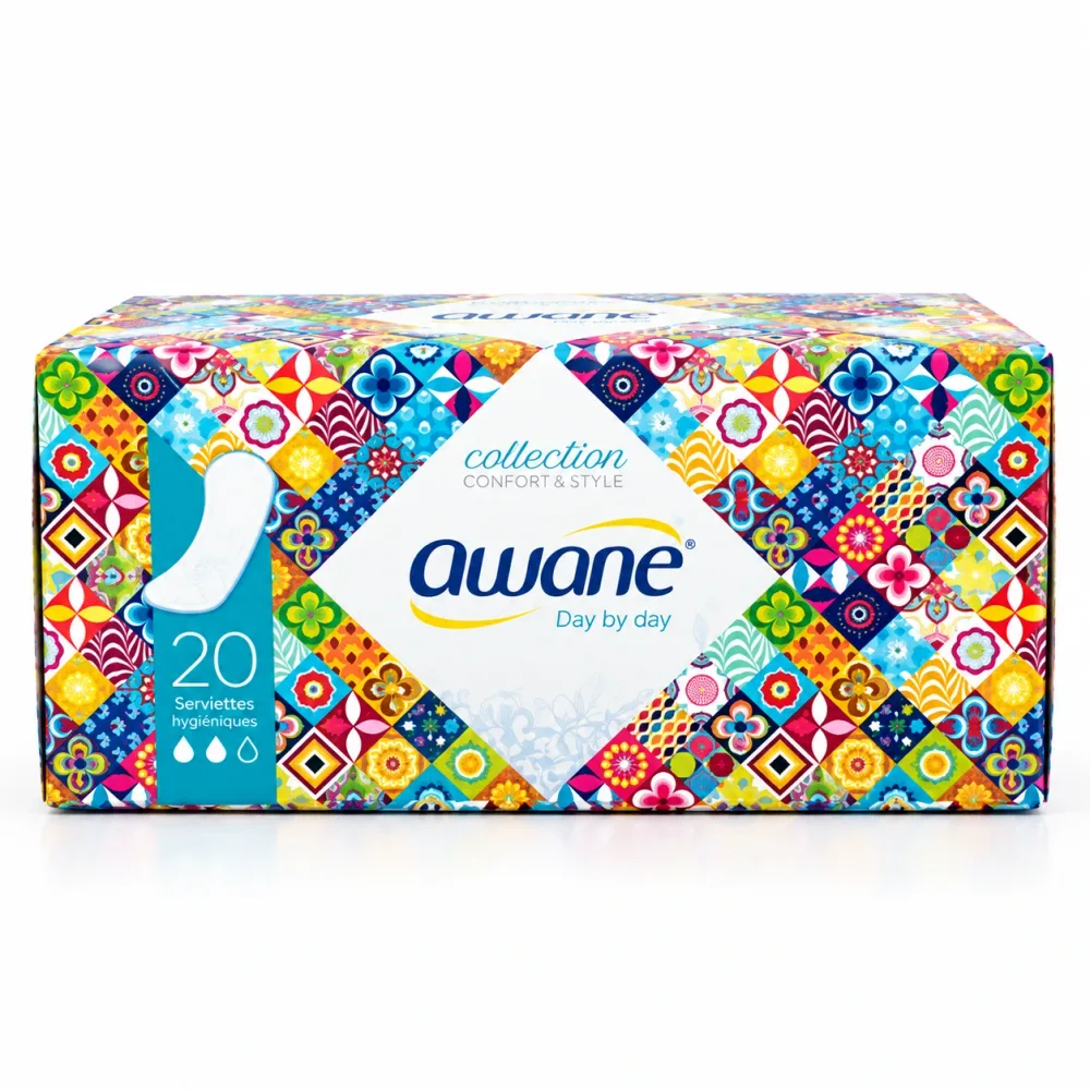 AWANE Days Protège-Slips Quotidiens Confort & Fraîcheur 20 Unités