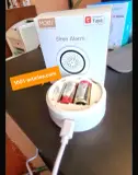 Sirène de sécurité intelligente MOES - Sonore et lumineuse Tuya Smart Zigbee.