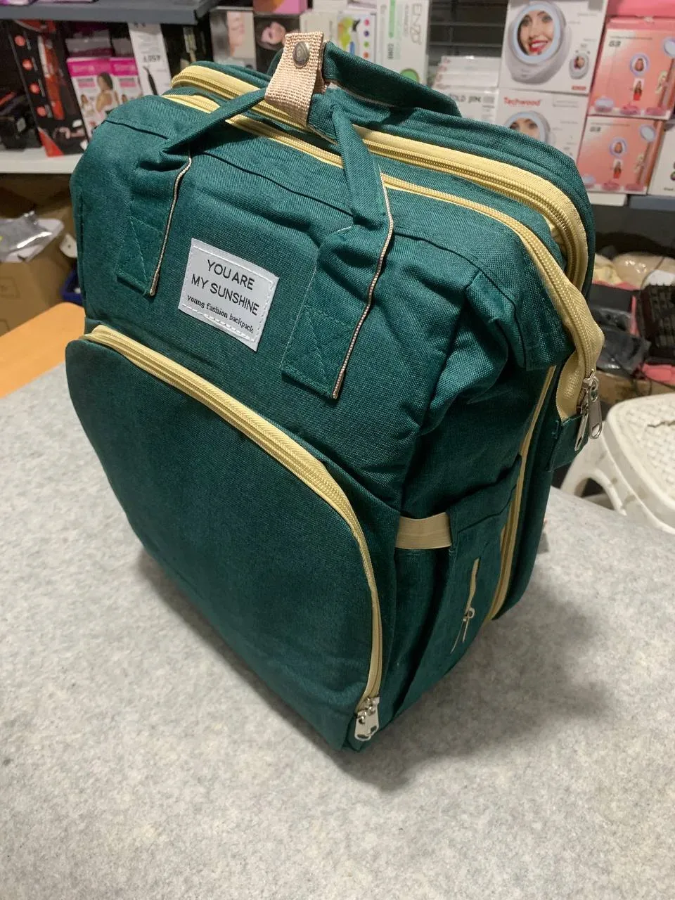 Sac à dos et landau pour bébé pliable 3in1