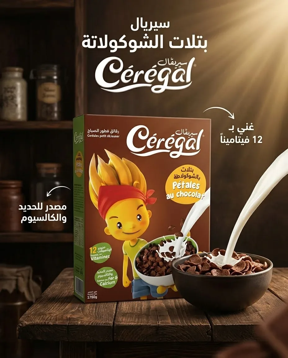 بتلات بالشكولاطة للأطفال  250غ _سيريقال_