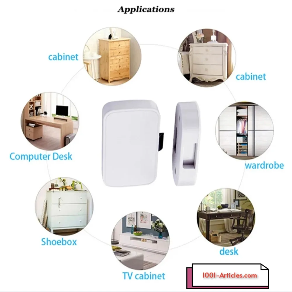 Serrure intelligente sans fil Tuya - Bluetooth, invisible