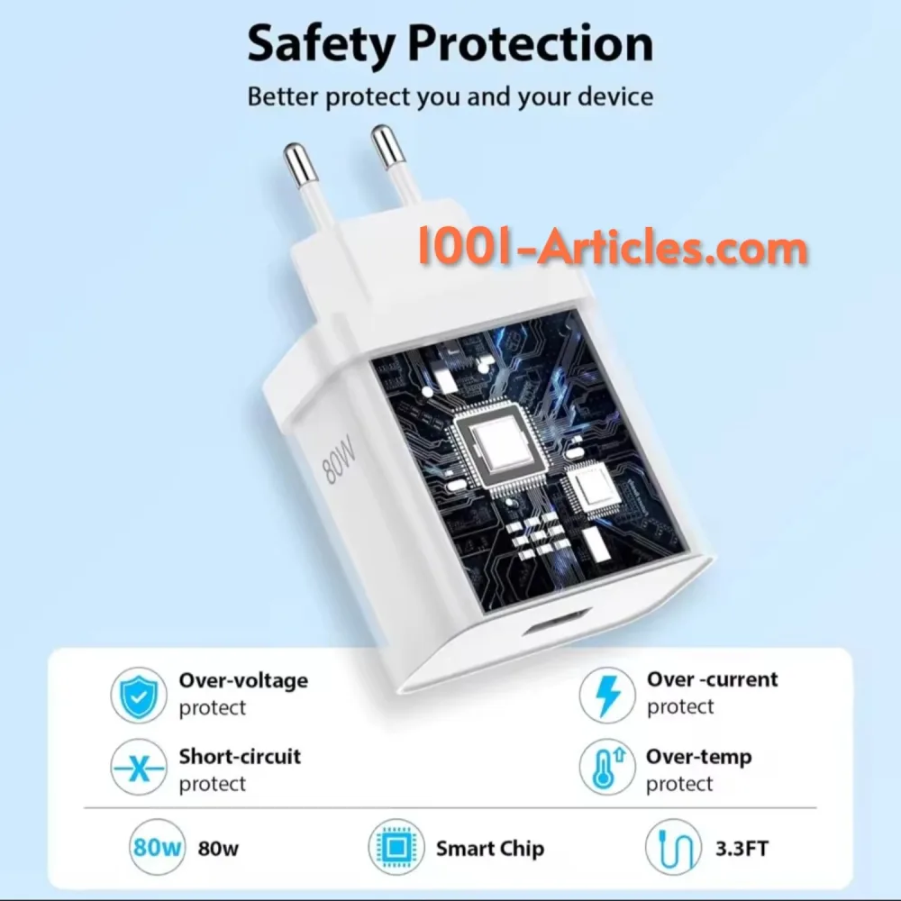Chargeur Original Type C - Super VOOC 80W - OnePlus