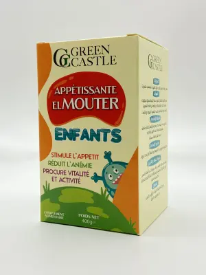 مسمنة الموتر للأطفال (Appétissante El Mouter Enfants)