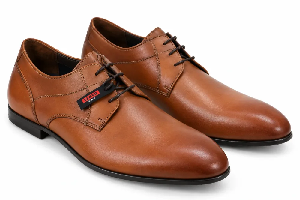 Chaussures Homme Lloyd Daniel en Cuir Véritable Marron – Lacets