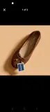 Ballerine Femme Cuir