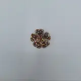 Fleur avec strass