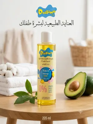 زيت التدليك للرضيع (الافوكادو)
