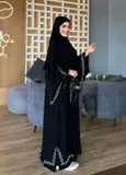 عباءة الياسمين الفاخرة