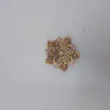 Fleur avec strass