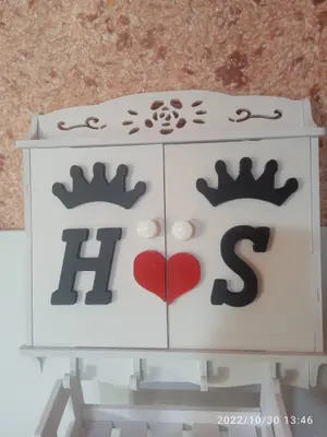Personalized Couple Wall Frame CNC File