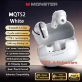 Écouteurs Wireless Gaming, MONSTER MaxStar MQT52