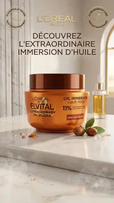 Masque à cheveux Loreal Evital
