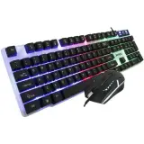 Jedel GK100 – Pack Clavier & Souris Gaming RGB, 104 Touches, USB