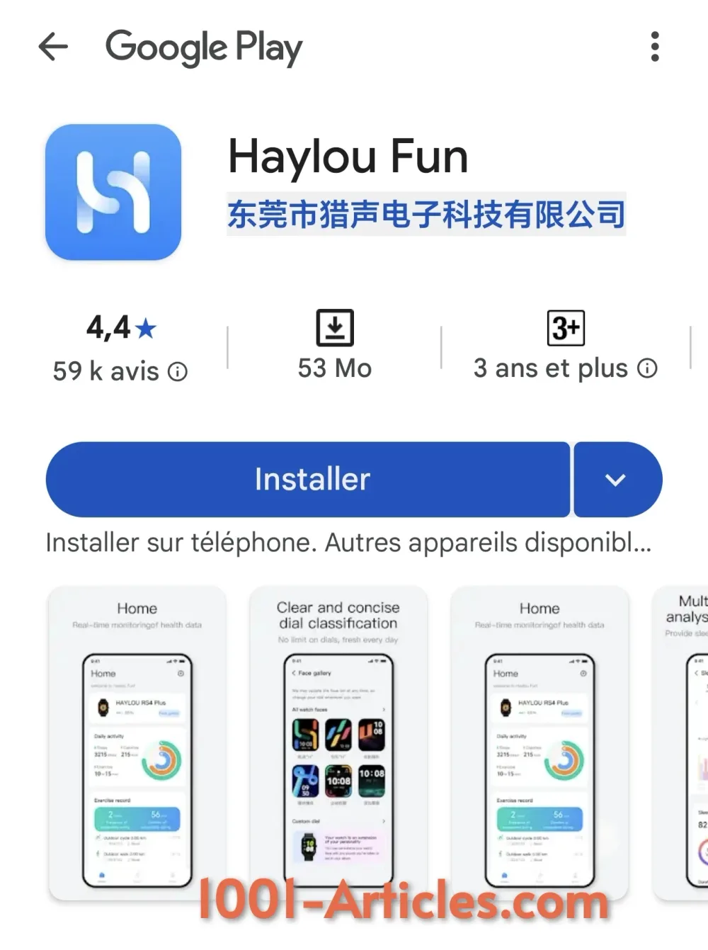 HAYLOU SOLAR ULTRA - GPS Smart Watch pour Homme - 1.58", Amoled