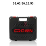 Perceuse Visseuse sans fil 13mm 18V 2 Batteries 1.5AH avec valise CROWN CT21056LM-1.5-BMC