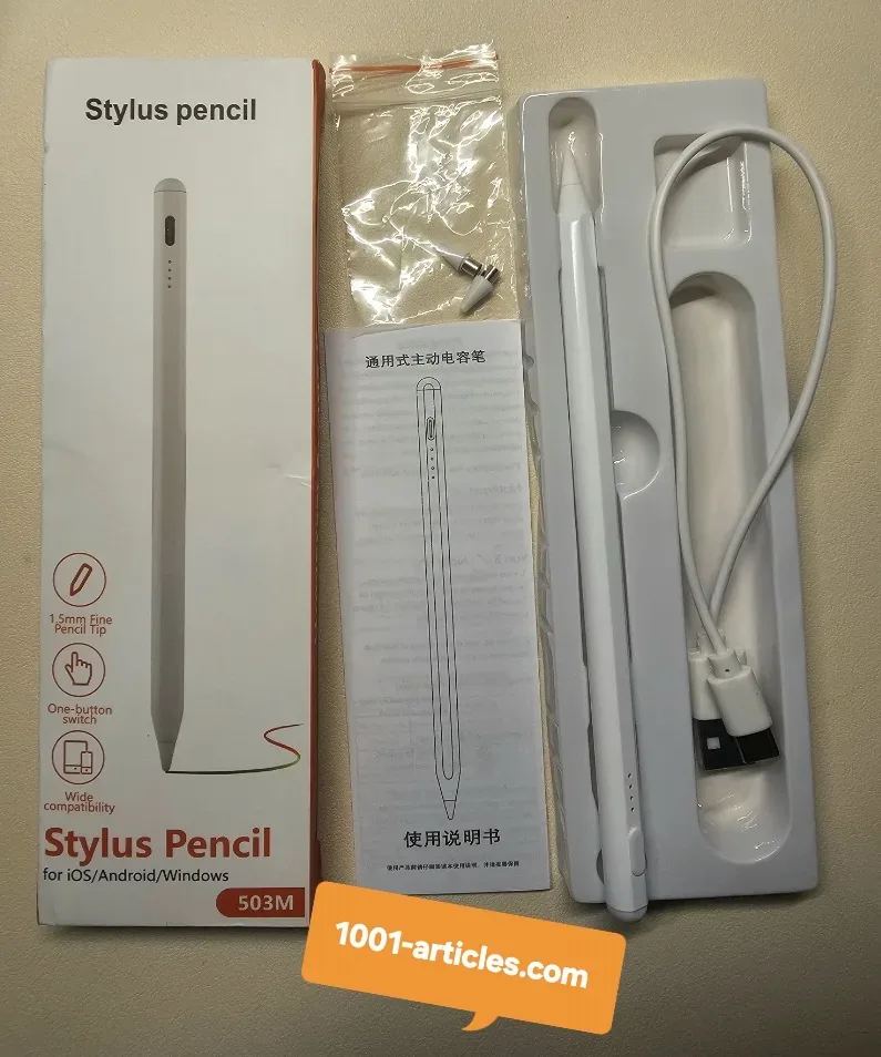 Stylus Tactile Rechargeable Universel Compatible Tab A Samsung.