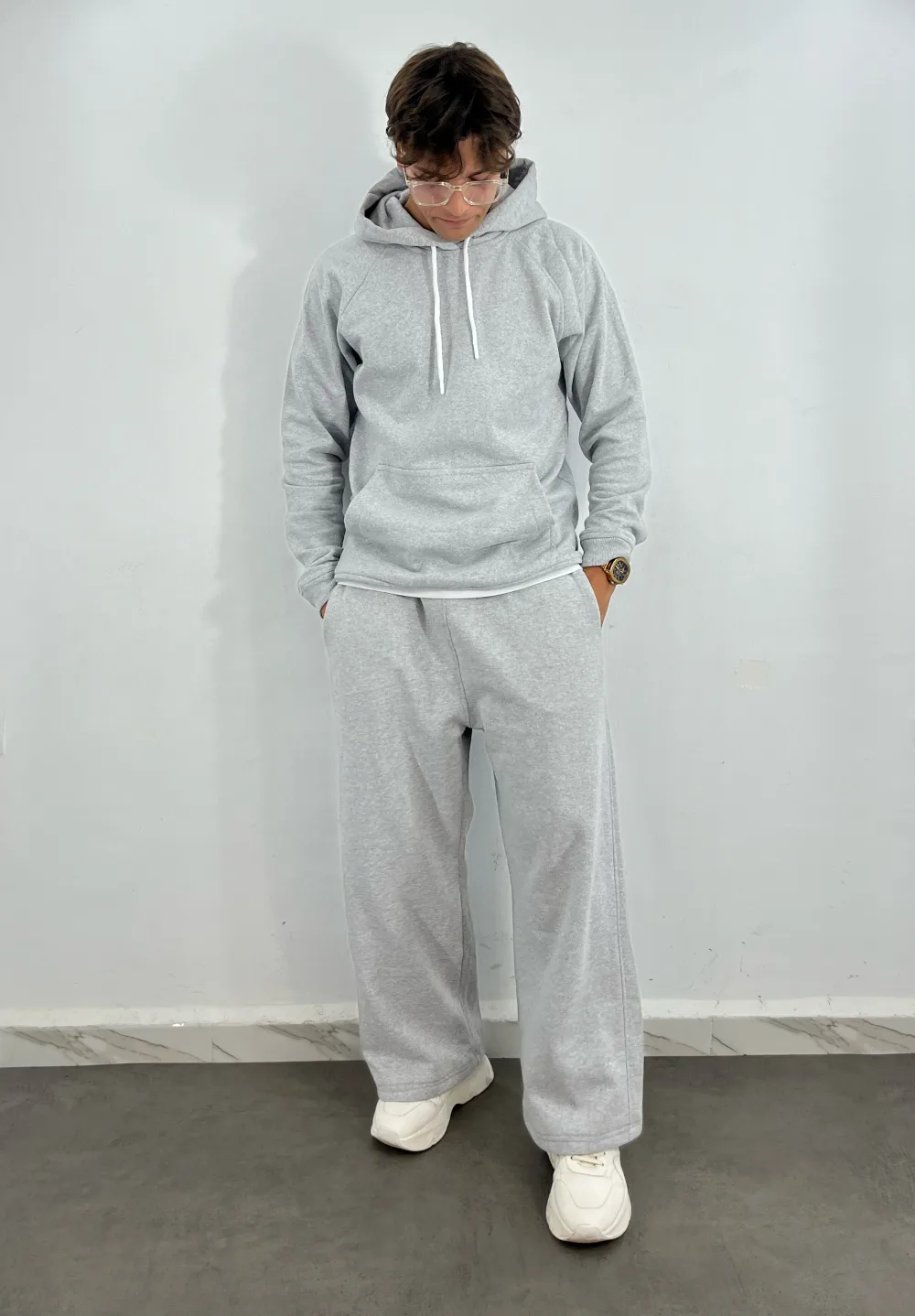 Ensemble simple Baggy + Hoodie