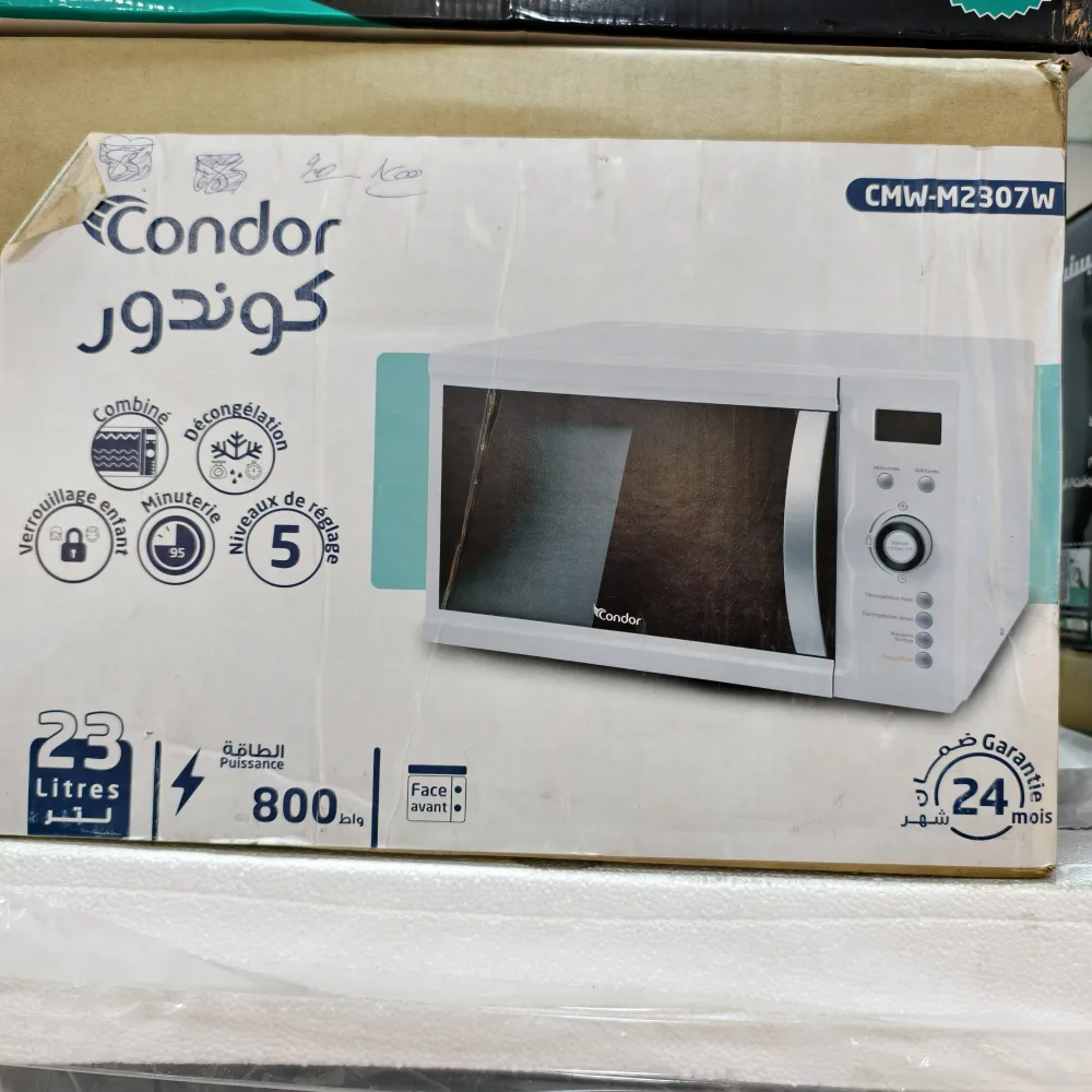 Micro-ondes Condor 23 Litres 800W ميكروويف كوندور 23 لتر
