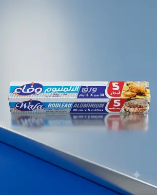 Wafa ورق اليمينيوم 5 متر