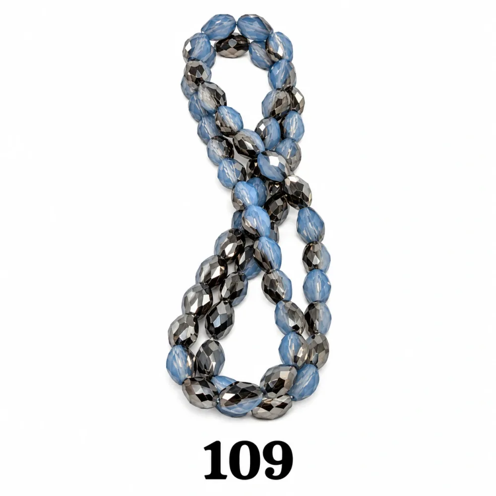 Cristal Goute 8*11 Qty:10 fil