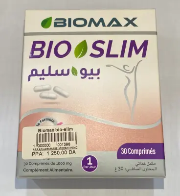 Biomax Bio Slim La Minceur au Naturel - 30 comprimés