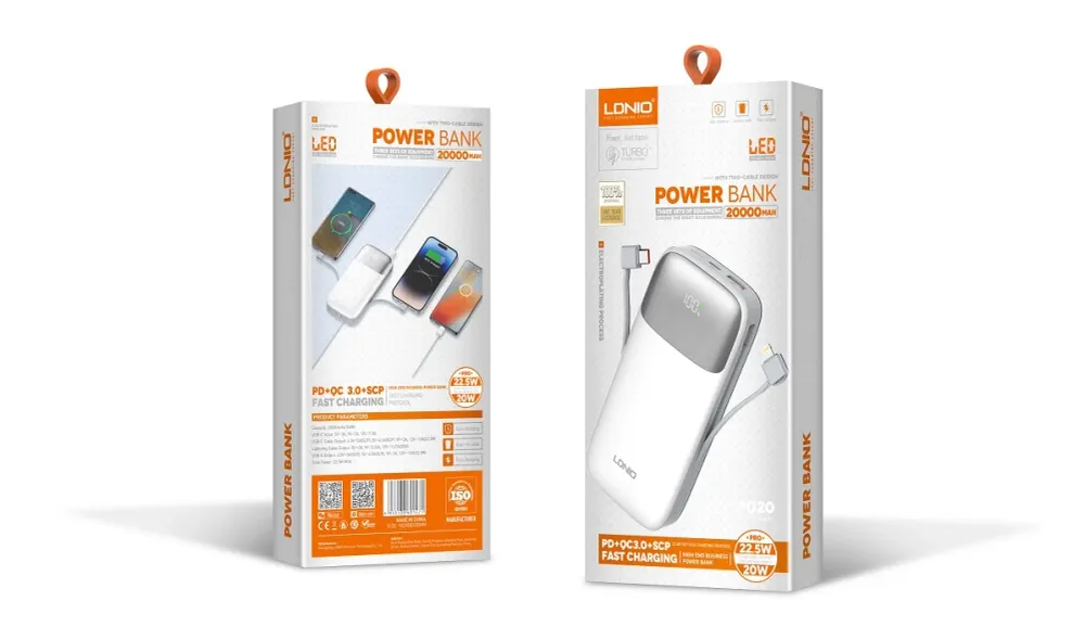 Power Bank PQ20 20000mAh