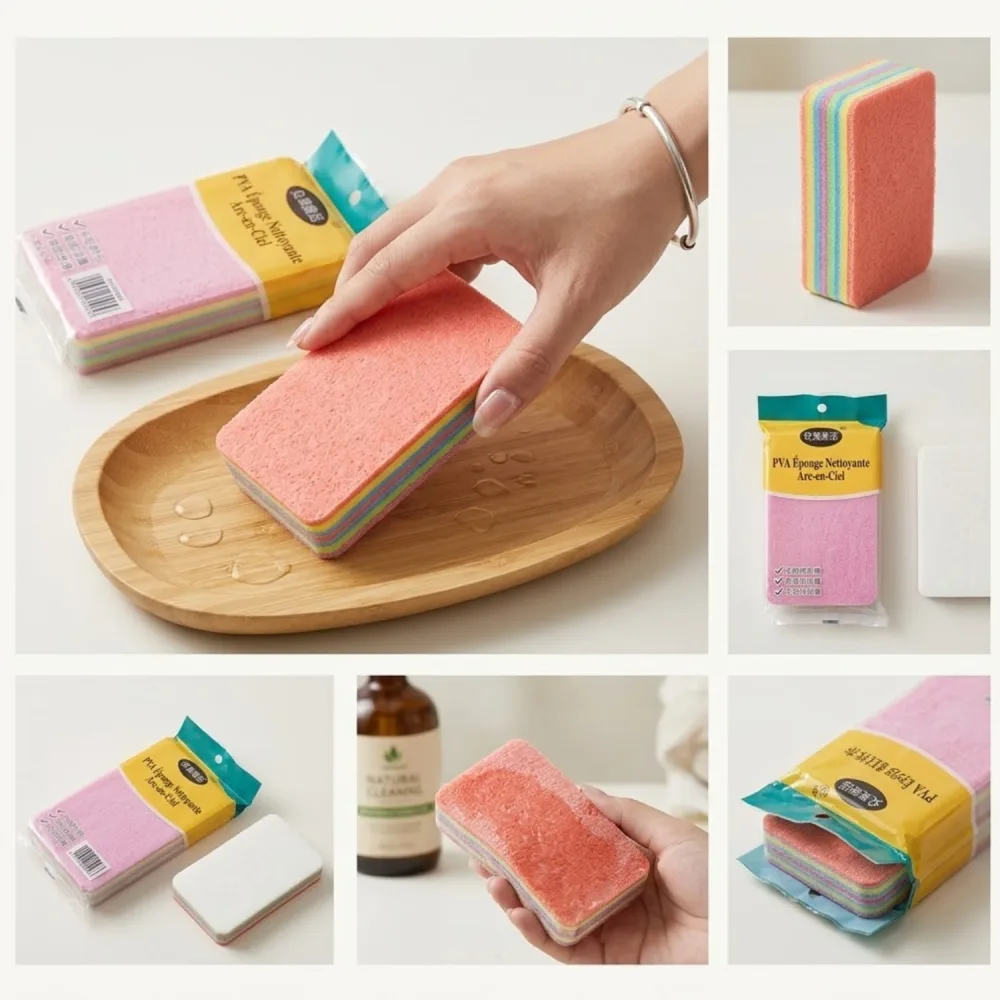 Éponge, pour cuisine multicouche