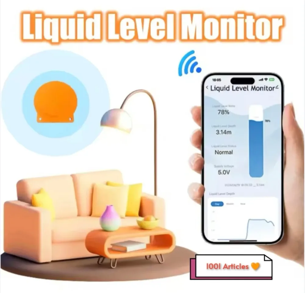 Capteur Smart Ultrasonique de niveau de l'eau