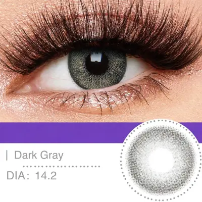 Dark gray Lentille