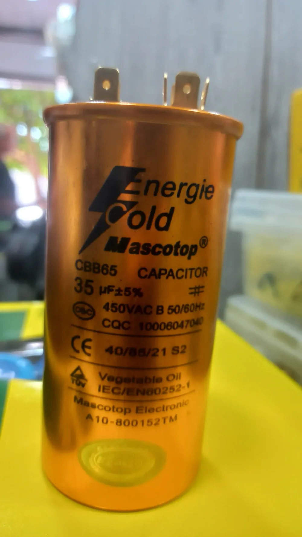 CONDENSATEUR 35 GOLD