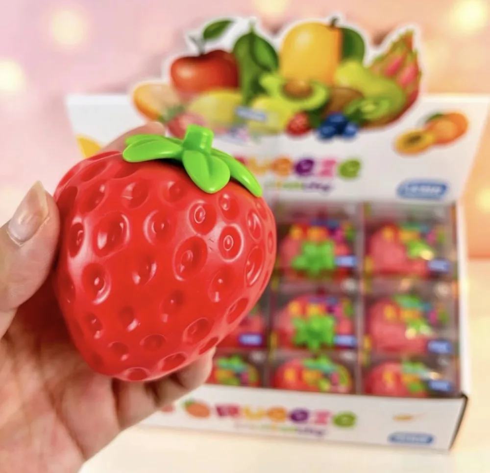 Strawberry crunch squishy