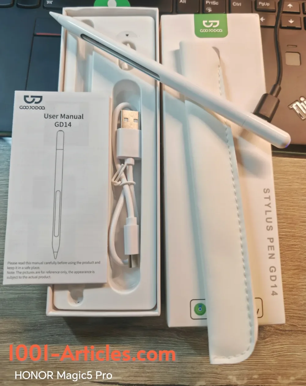 GOOJODOQ GD 14 Stylet Tactile Ipad - Bluetooth - Apple Pencil 2 - Ipad Find My
