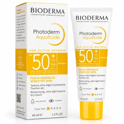 BIODERMA Photoderm Crème SPF 50+ 40 ml – Peaux Sèches et Sensibles