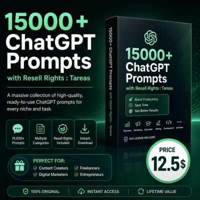 15000+ ChatGPT Prompts