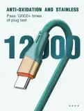 type c 2m 30W Classic PVC USB3.0 Data Cable LS632