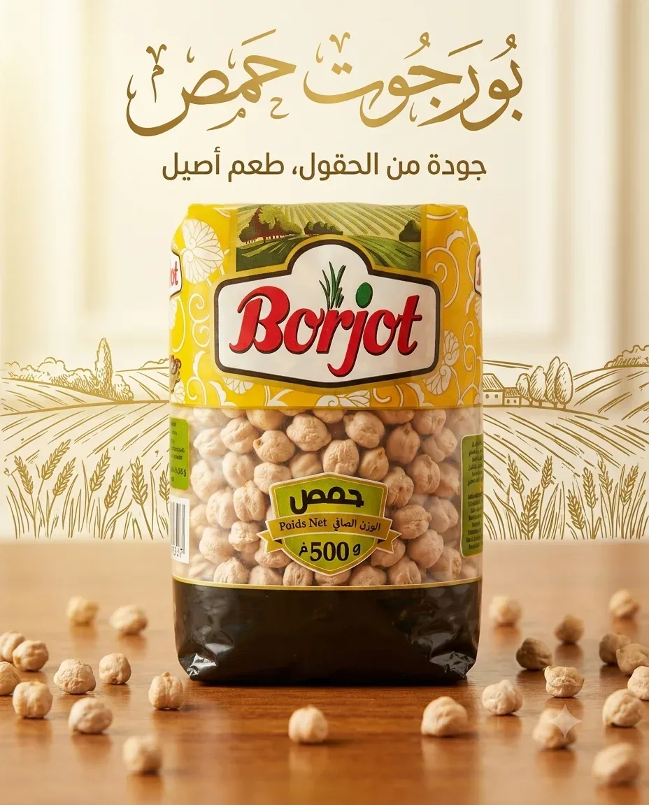 Borjot حمص 500غ