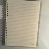 Transparent binder