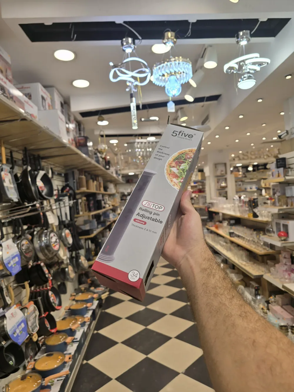 Rouleau à Pâtisserie Ajustable SiliTOP – 5five Simply Smart