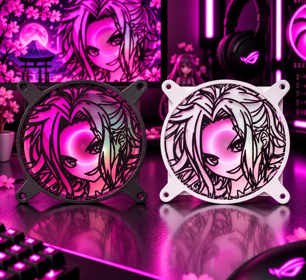 ✨ Anime Aura — Fan Cover 120mm