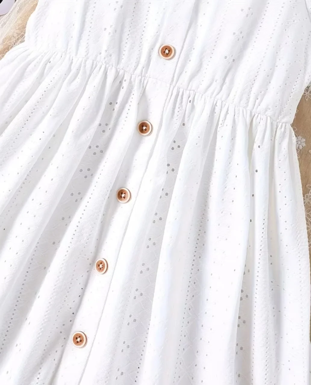 فستان "سحابة الصيف" الأبيض (White Cloud Dress)