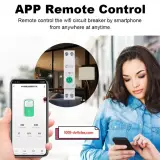 Disjoncteur Protecteur intelligent MANHAT Tuya Wifi 63A