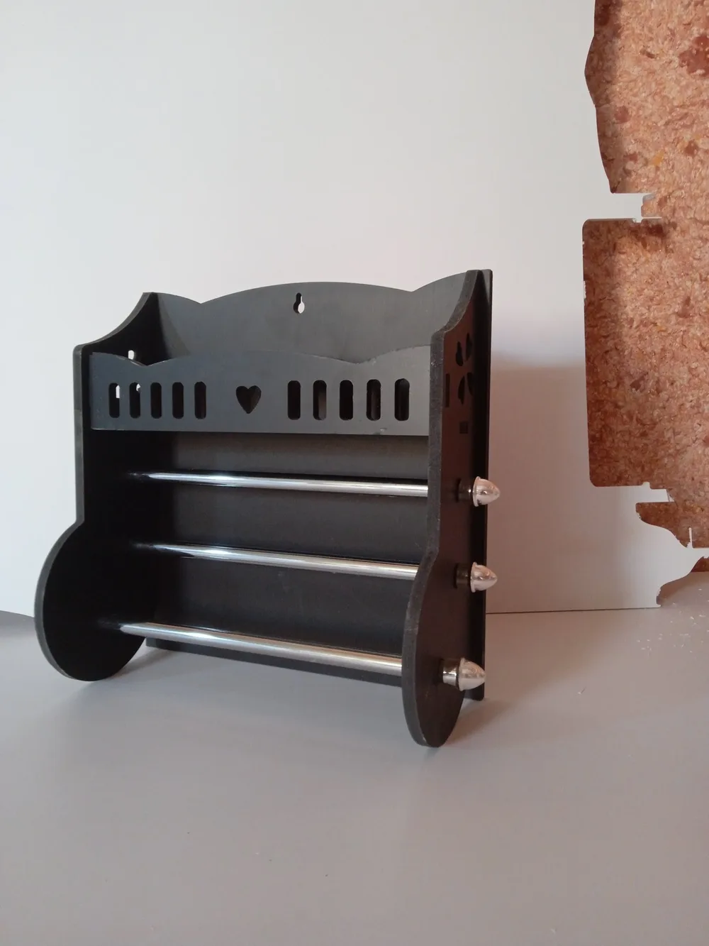Three-Level Wall Organizer Rack CNC File