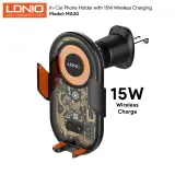 SUPPORT SMARTPHONE AUTO AVEC CHARGEURS SANSFIL MA30 15W by LDNIO